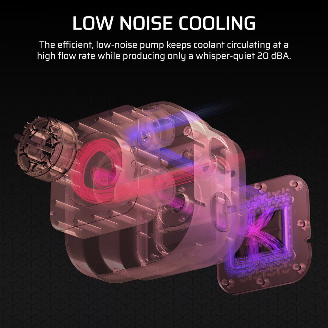 NAUTILUS 240 RS LCD AIO CPU Cooler 2.1'''' IPS LCD Screen RS120 Fans 240 - view 8