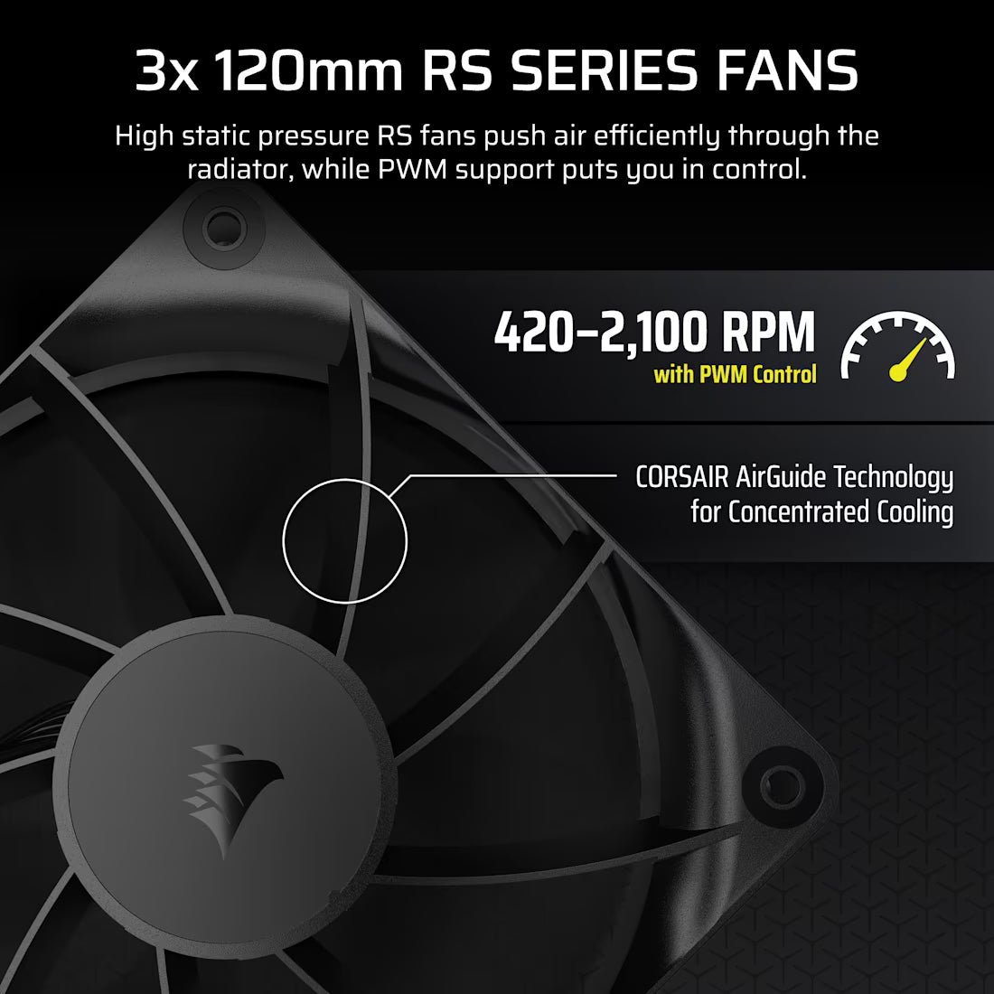 NAUTILUS 360 RS LCD AIO CPU Cooler 2.1'''' IPS LCD Screen RS120 Fans 360 - view 6