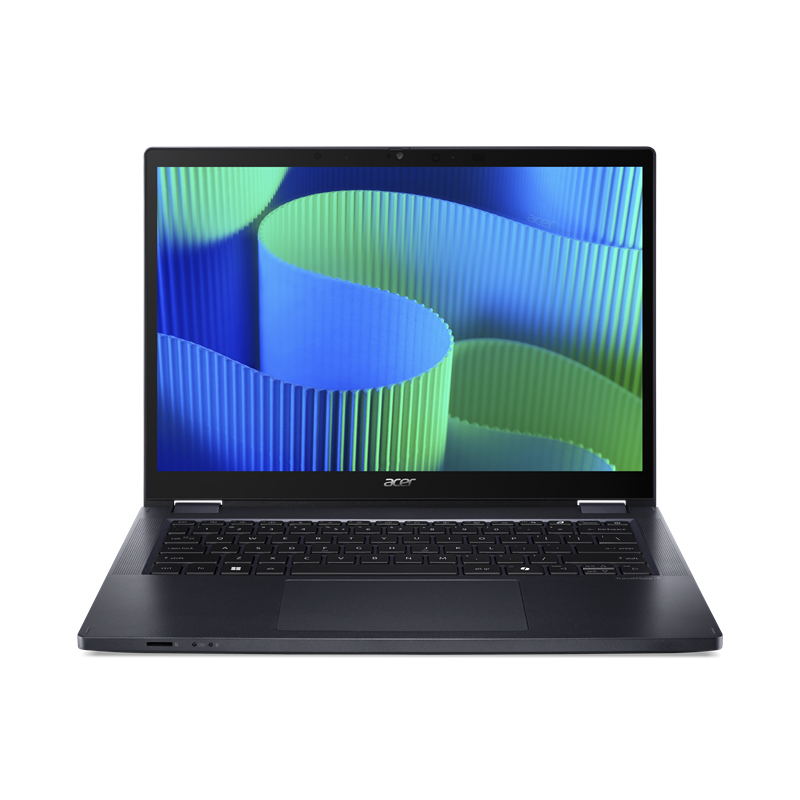 Acer TravelMate Spin P4 14 TMP414RN-54 Ultra 7 laptop – front view