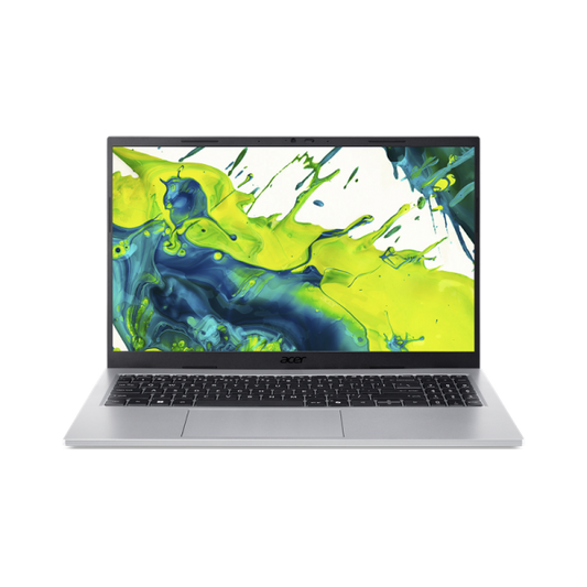 Acer Aspire Go 15 silver laptop Intel Core 7 150U 16GB RAM 512GB SSD 15.6 inch FHD Windows 11 Home