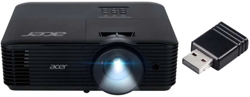 Acer X1228i DLP XGA data projector 4800 lumens 20000 to 1 contrast business projector