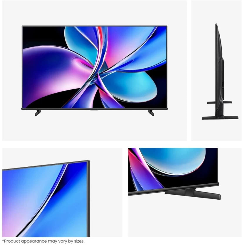 Hisense 100" Q7Q 144Hz 4K QLED Smart TV with Dolby Vision Atmos and VRR — massive screen for immersive gaming and cinema.
