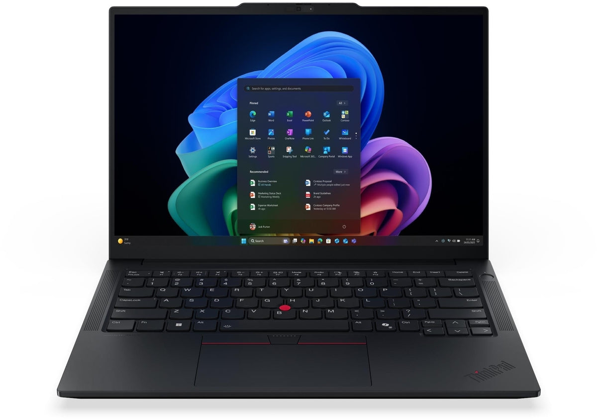 Lenovo ThinkPad E14 Gen 8 business laptop - front view