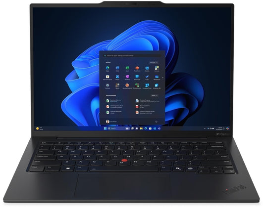 Lenovo ThinkPad X1 Carbon Gen 13 Ultra 7 14-inch laptop – angled open view