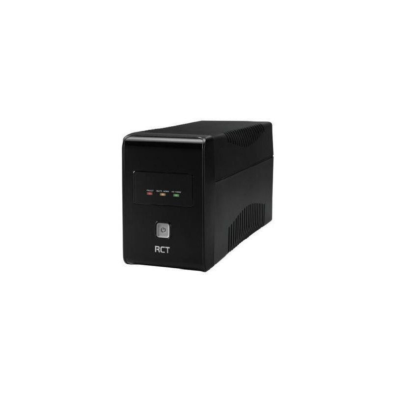 RCT-650VAS 650VA 360W line-interactive UPS with AVR SA wall sockets USB monitoring and 12V battery for desktop and office backup power