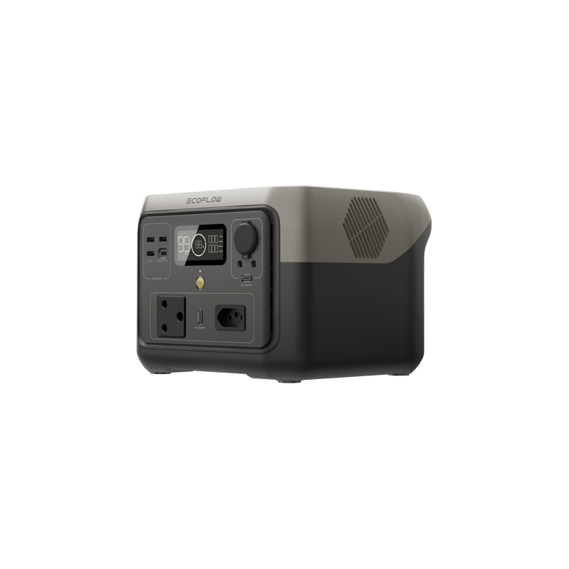 EcoFlow RIVER 2 MAX Portable Power Station – 512Wh Battery, 500W Output