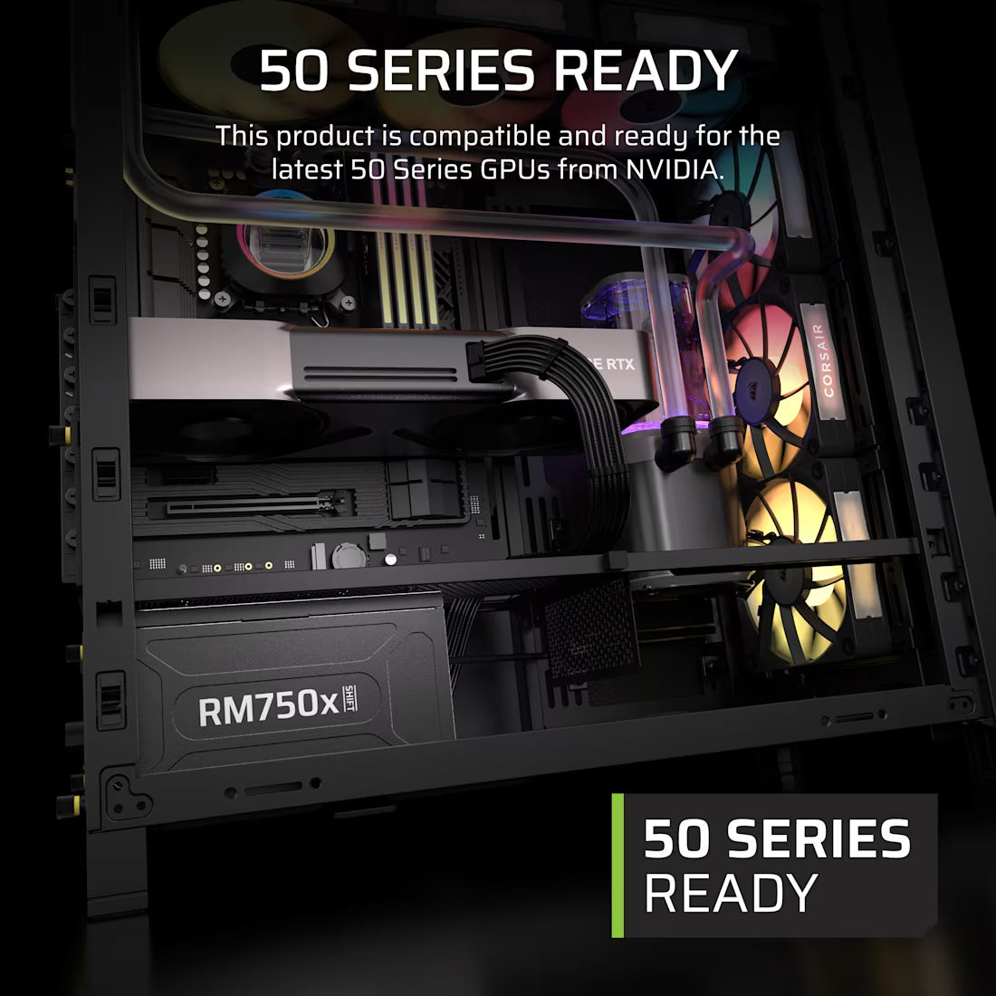 Corsair RM Series RM750x Shift 750 Watt 80 PLUS Gold Fully Modular ATX - view 6