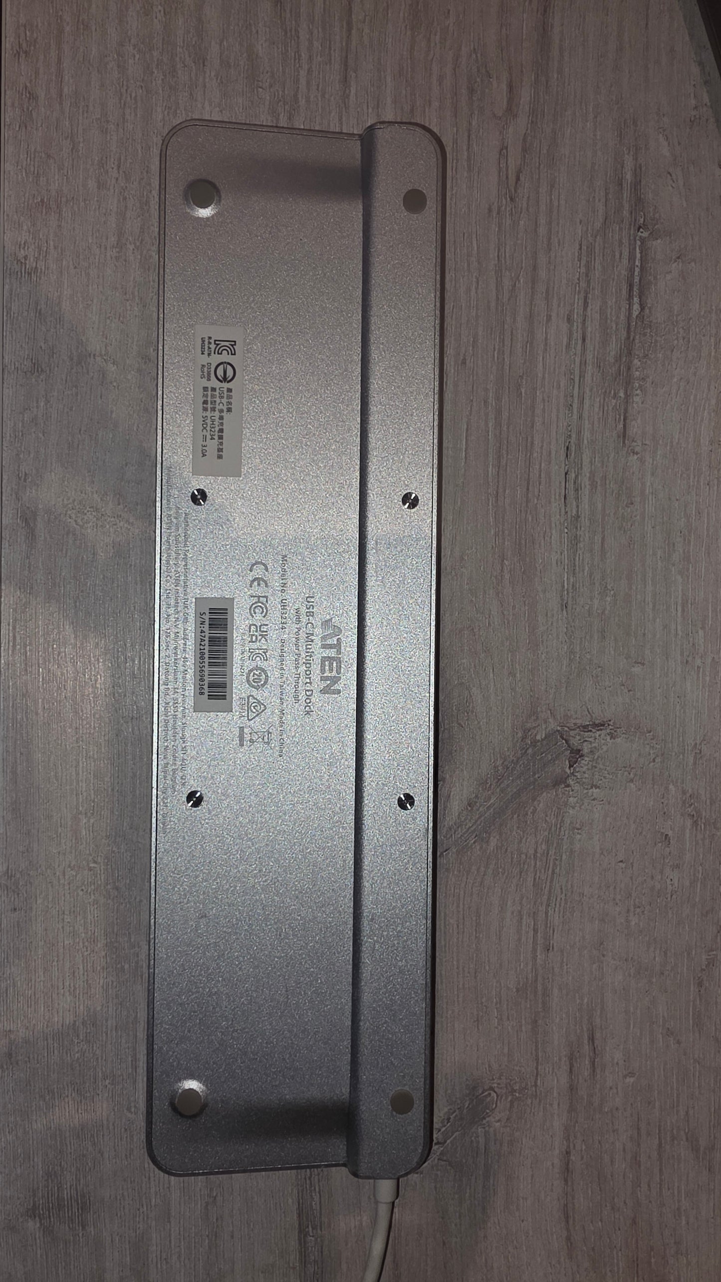 ATEN UH3234 USB-C Multiport Dock - Used - Visible scratches