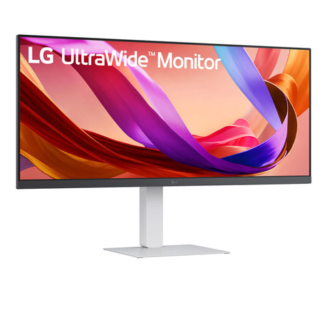 LG UltraWide 34" 34U530A FHD IPS White Monitor 100Hz USB-C incl Speaker