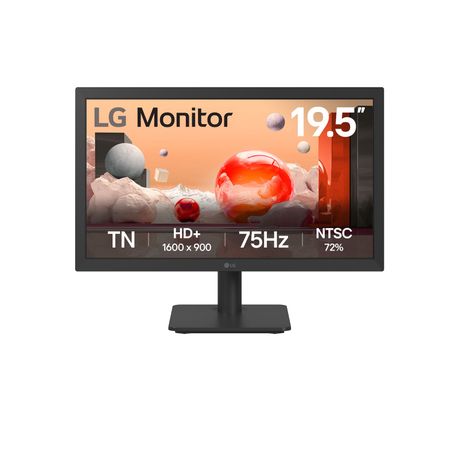 LG 20U401A 19.5-inch 1600 x 900p HD+ 16:9 75Hz 2ms LED TN Monitor
