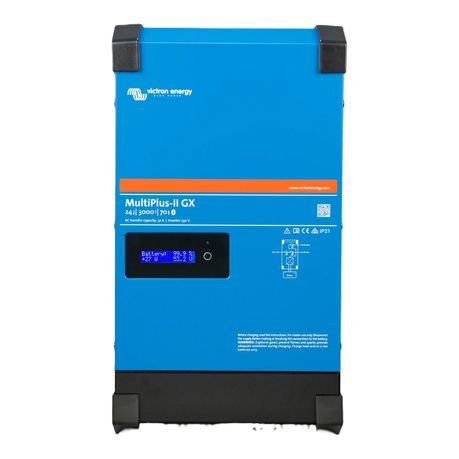 Victron MultiPlus-II 24/3000/70-32 230V GX inverter charger with built-in GX monitoring for solar, off-grid, and backup power systems
