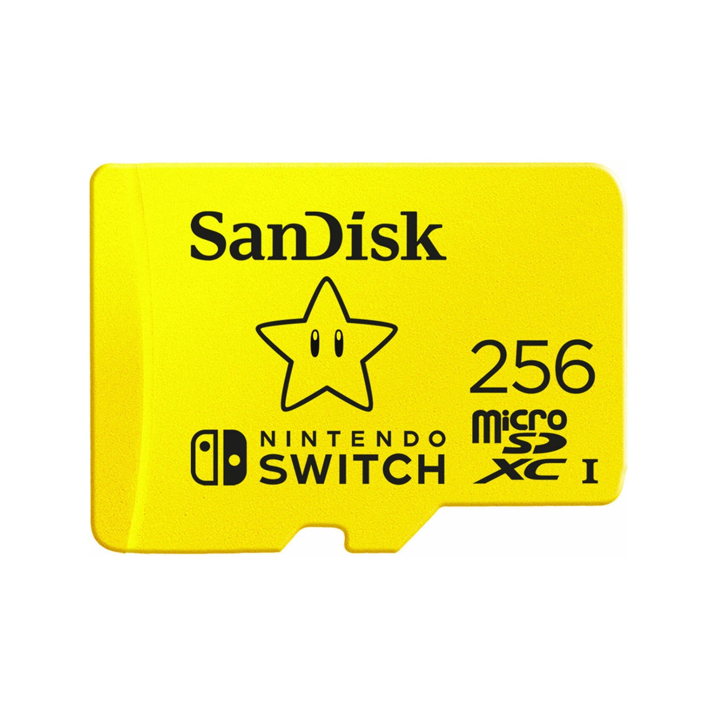 SanDisk 256GB microSDXC card for Nintendo Switch Mario Starman Edition gaming memory card