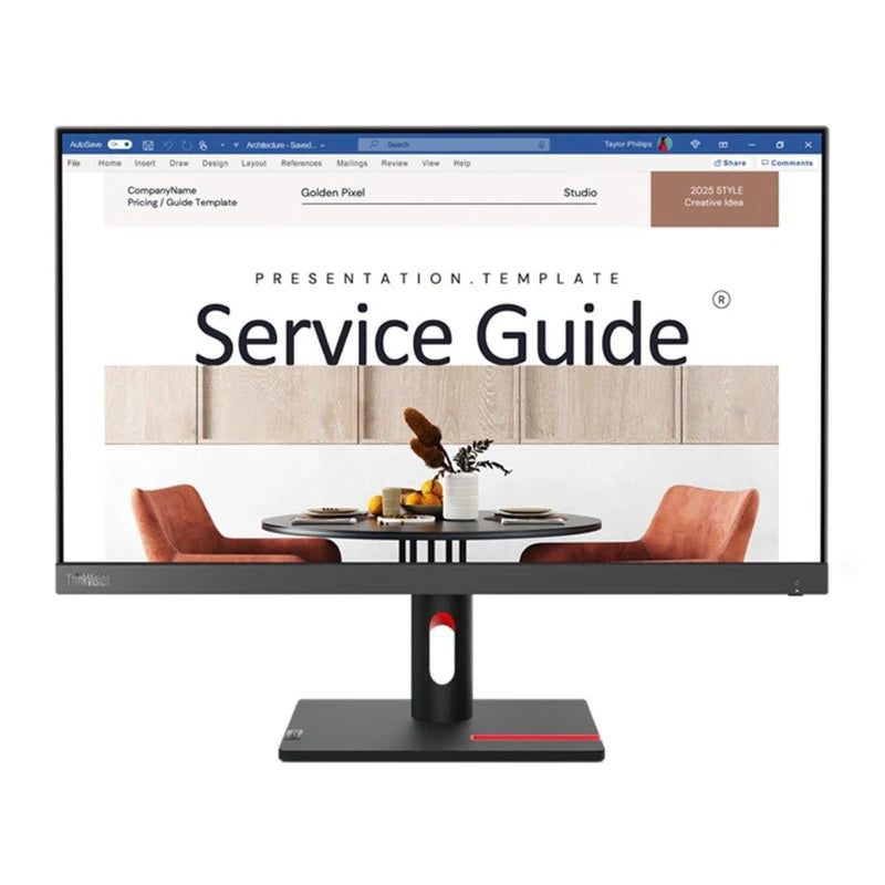Lenovo ThinkVision S24i-30 23.8 inch FHD IPS monitor 1920x1080 100Hz Full HD display