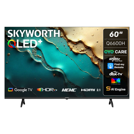Skyworth 60Q6620H 60-inch QLED smart TV - front view