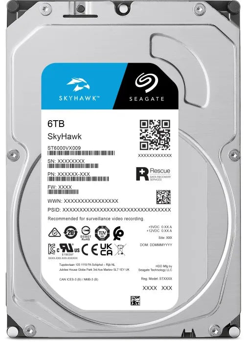 Seagate SkyHawk ST6000VX009 6TB 3.5-inch storage - view 2