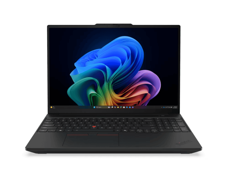 Lenovo ThinkPad T16 Gen 5 business laptop - front view