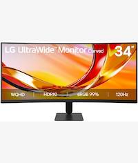 LG 34U601B-B 34-inch WQHD curved UltraWide monitor - view 1