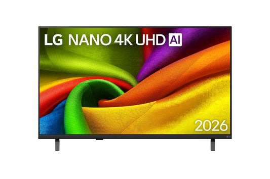 LG 43NU850B6LA 43-inch NanoCell smart TV - front view