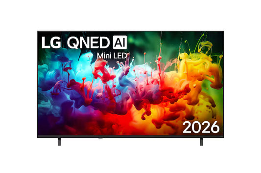 LG 75QNED70B6T 75-inch QNED Mini-LED smart TV - front view