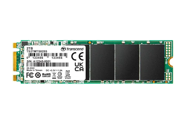 Transcend MTS825S 1TB M.2 2280 SATA SSD - product view 1