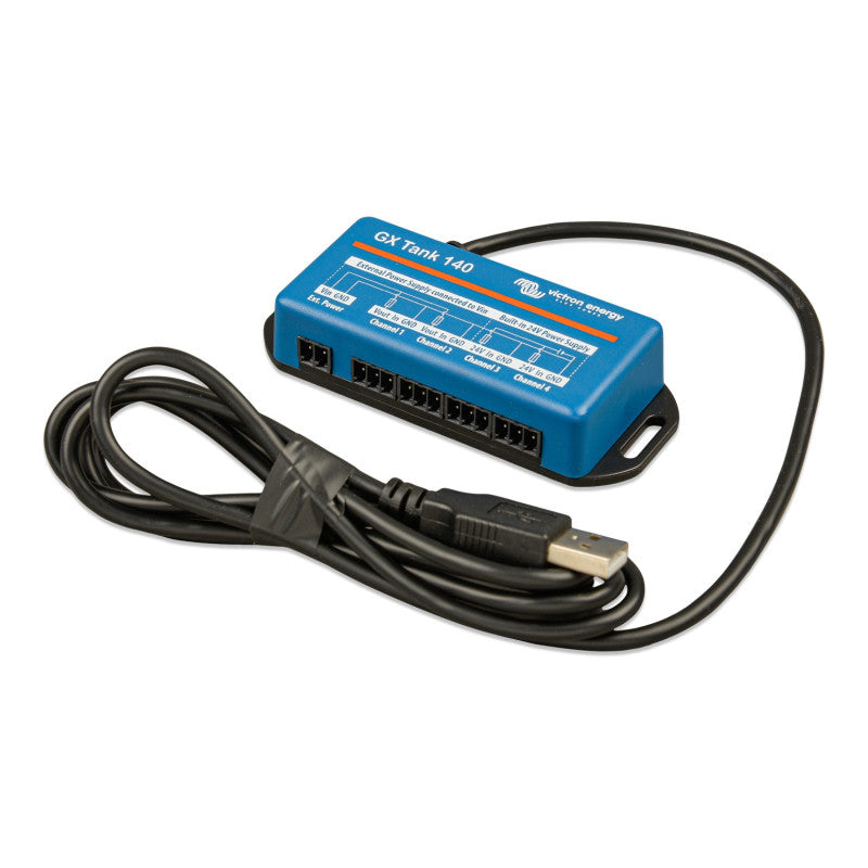 Victron GX Tank 140 tank level monitoring interface for Victron GX devices marine RV off-grid system