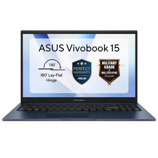 ASUS Vivobook 15 X1504VAP blue 15.6 inch FHD laptop Intel Core 7 150U 24GB DDR5 RAM 1TB SSD Windows 11 Home