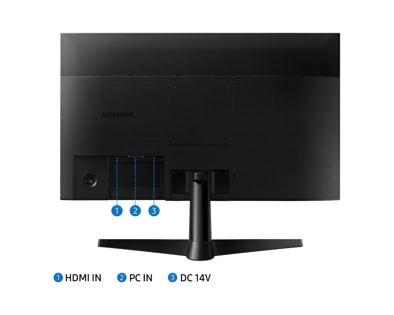 Samsung 24 inch FHD IPS borderless monitor 1920x1080 100Hz 5ms with HDMI and VGA for office, home, and gaming use