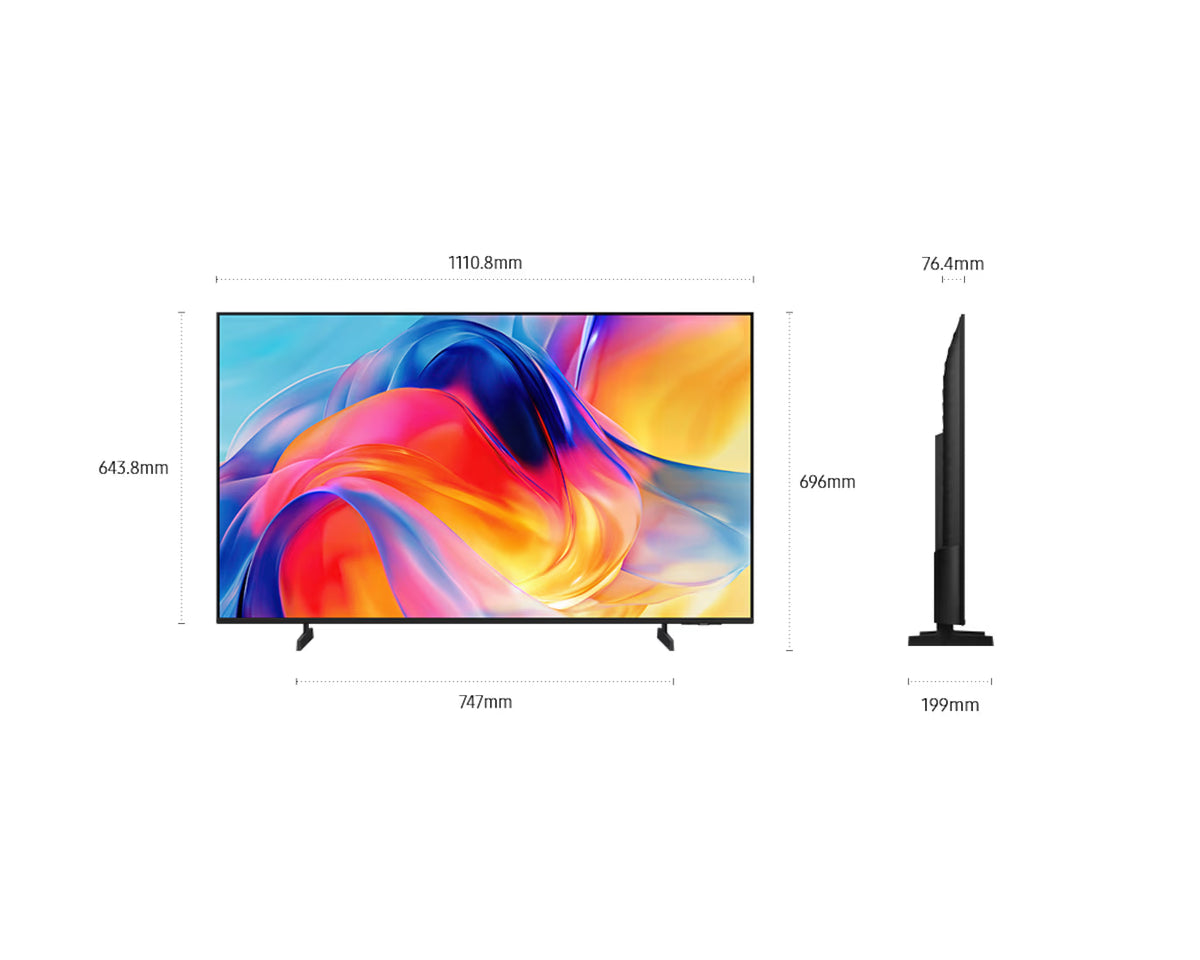 Samsung UA55M70H 55-inch M70H Mini LED 4K Smart TV - side view