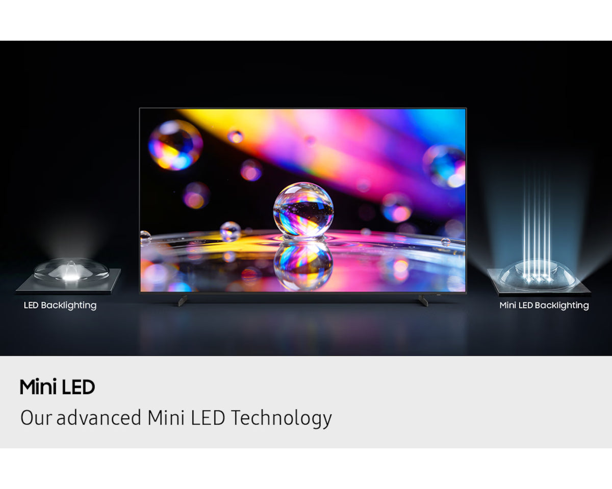 Samsung UA55M80H 55-inch M80H Mini LED 4K 144Hz Smart TV - angle view