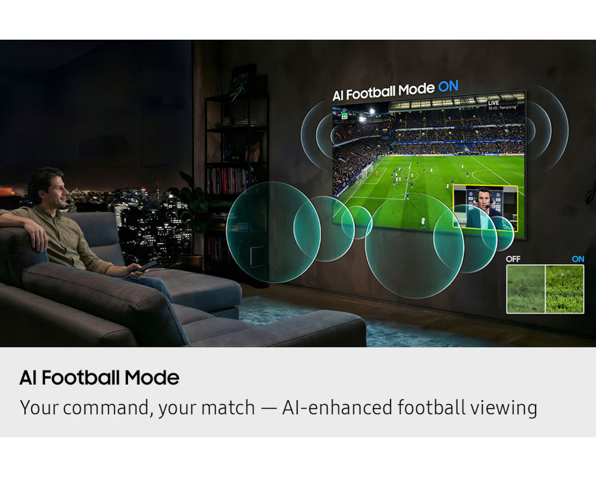 Samsung UA65M80H 65-inch M80H Mini LED 4K 144Hz Smart TV - lifestyle view