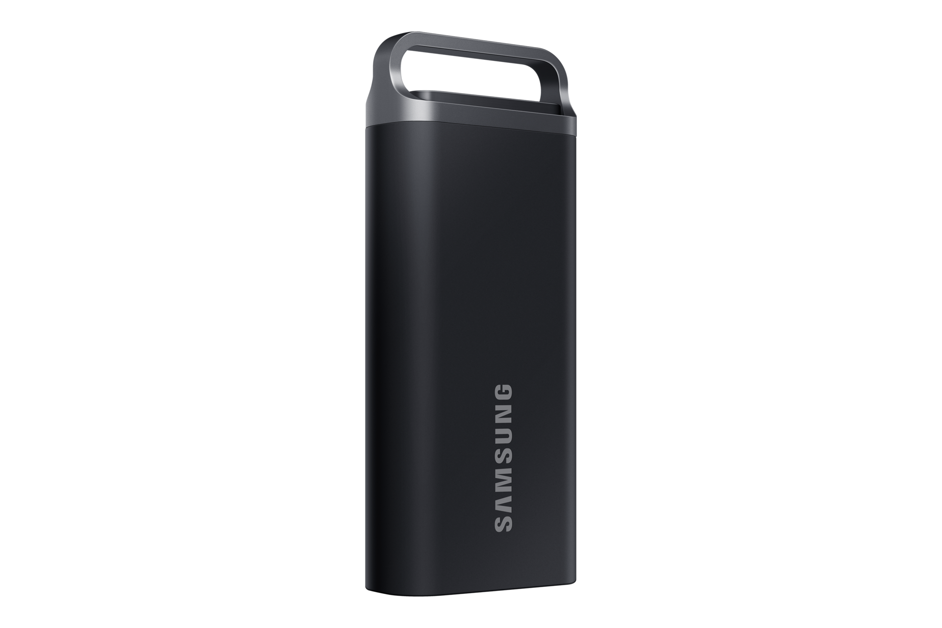Samsung T5 EVO Portable SSD 4TB front view with compact design