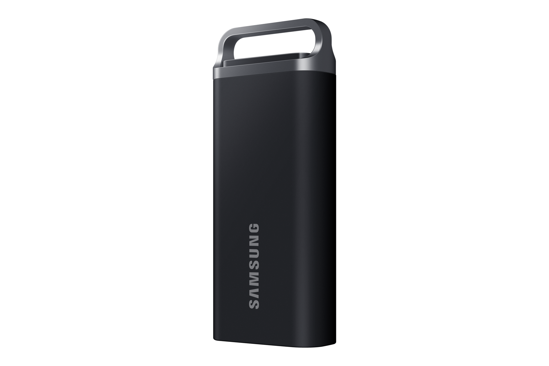 Samsung T5 EVO Portable SSD 4TB front view with compact design