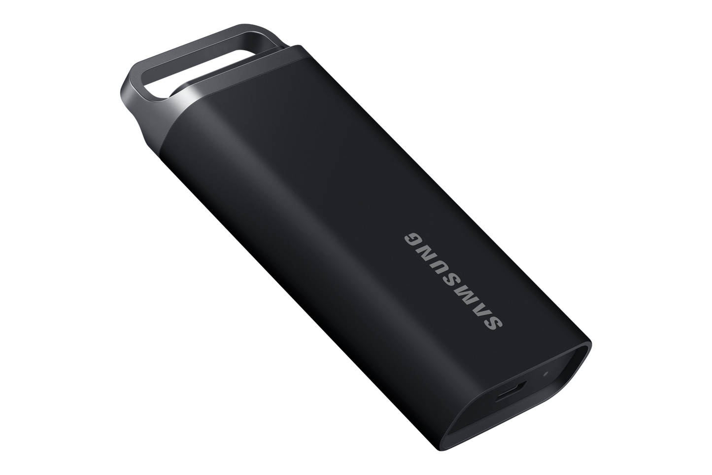 Samsung T5 EVO Portable SSD 4TB front view with compact design