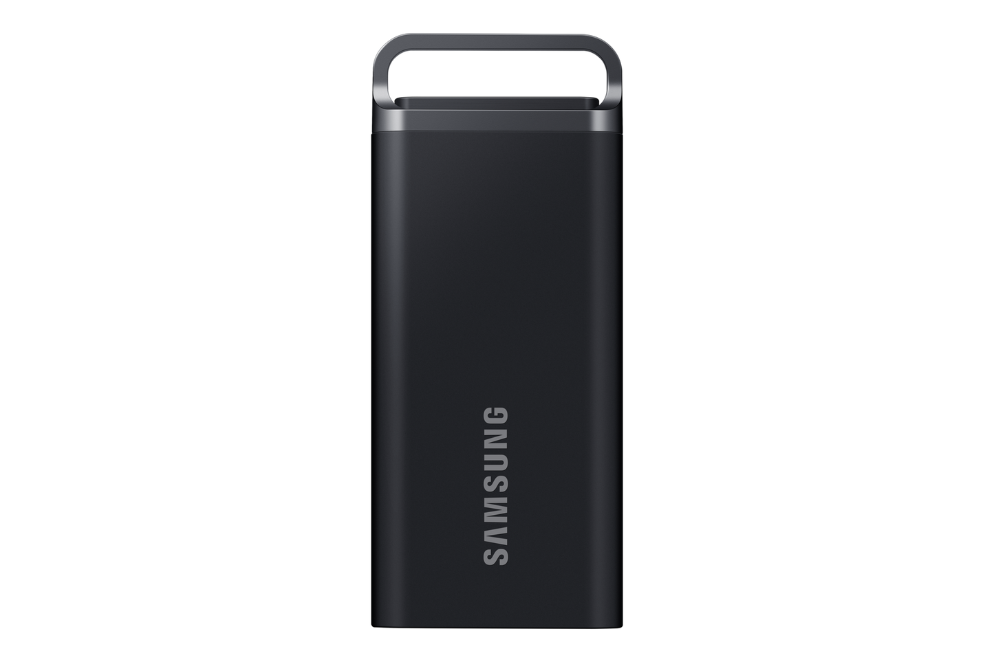 Samsung T5 EVO Portable SSD 4TB front view with compact design