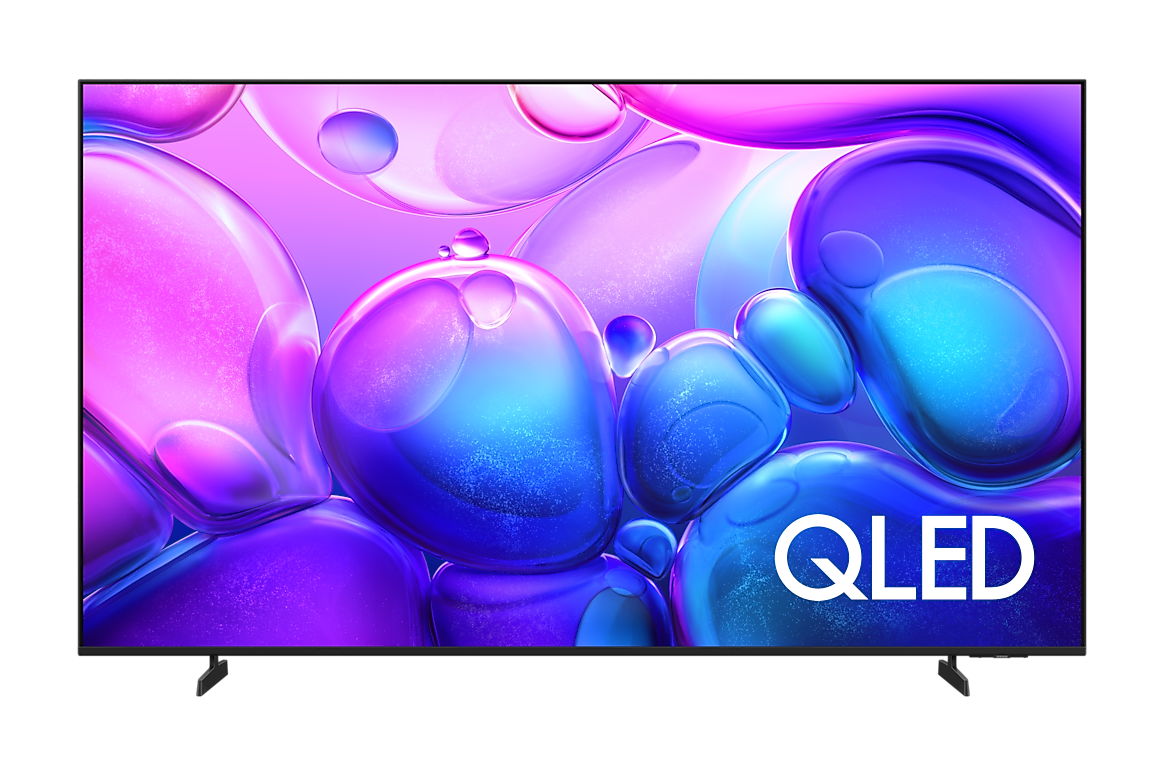 Samsung QA55Q6F 55 inch QLED 4K smart TV quantum HDR ultra HD television slim bezel design