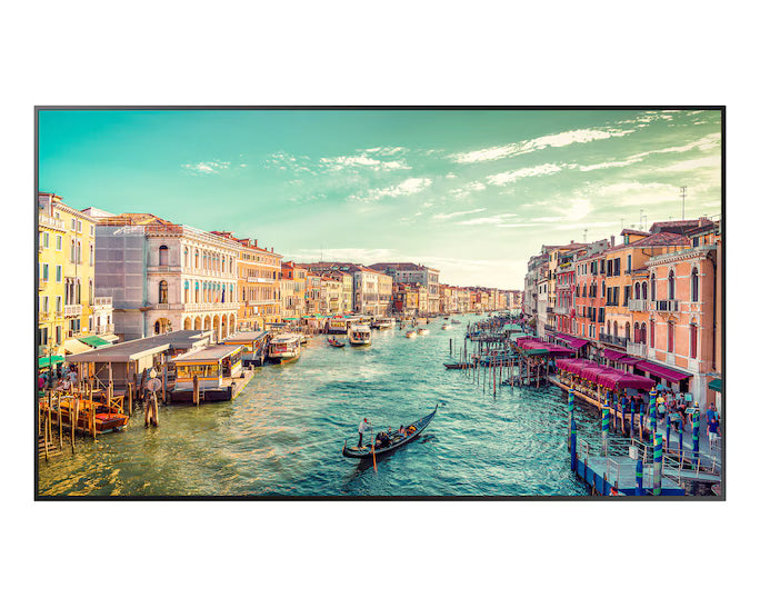 Samsung QB65C LH65QBCEBGCXXA 65 inch 4K UHD professional commercial display with 16/7 operation WiFi Bluetooth HDMI and Tizen signage platform