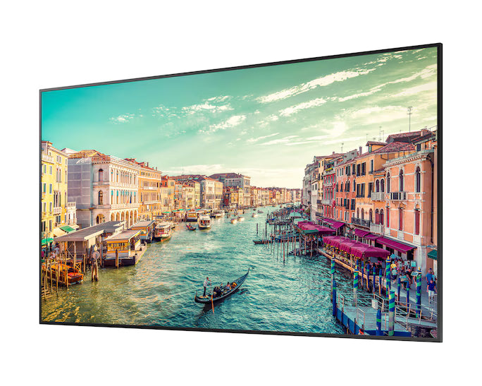 Samsung QB65C LH65QBCEBGCXXA 65 inch 4K UHD professional commercial display with 16/7 operation WiFi Bluetooth HDMI and Tizen signage platform